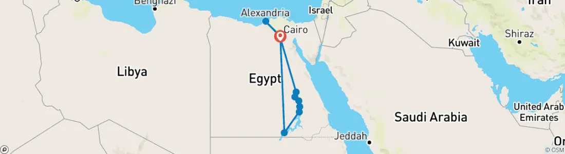 عروض مصر 10 ايام خطى الفراعنة مع رحلة كروز