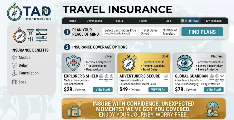 Travel Agencies Deals Insurance